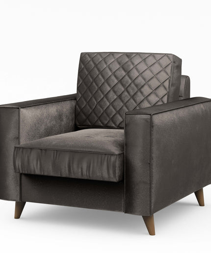 Kendall Armchair Velvet GriGrey