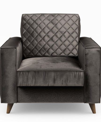 Kendall Armchair Velvet GriGrey