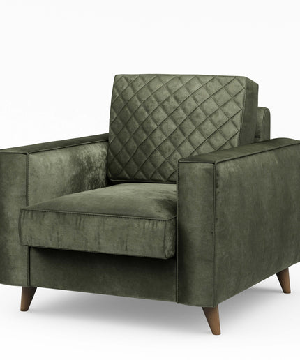 Kendall Armchair Velvet Ivy