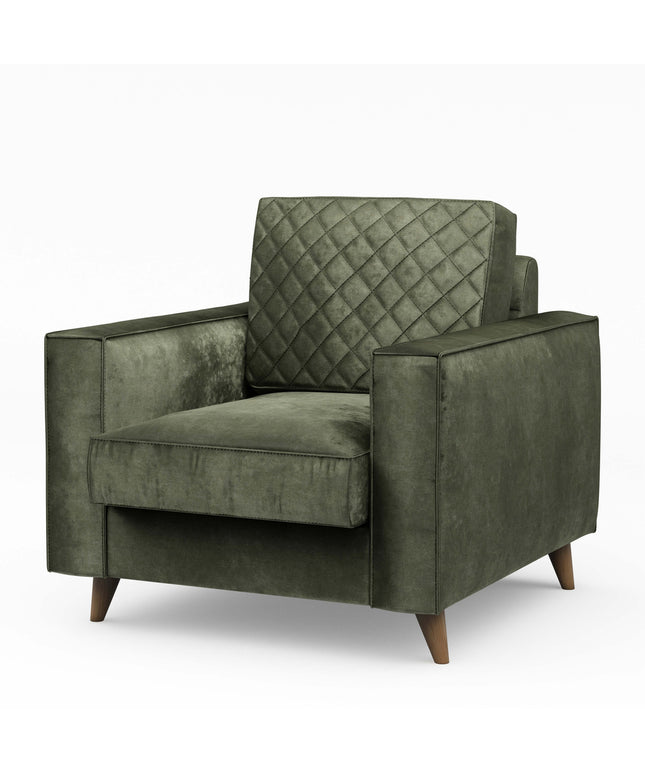 Kendall Armchair Velvet Ivy
