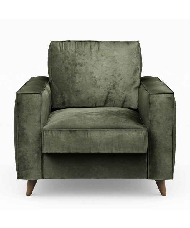 Kendall Armchair Velvet Ivy