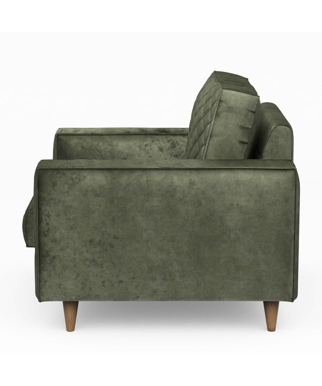 Kendall Armchair Velvet Ivy