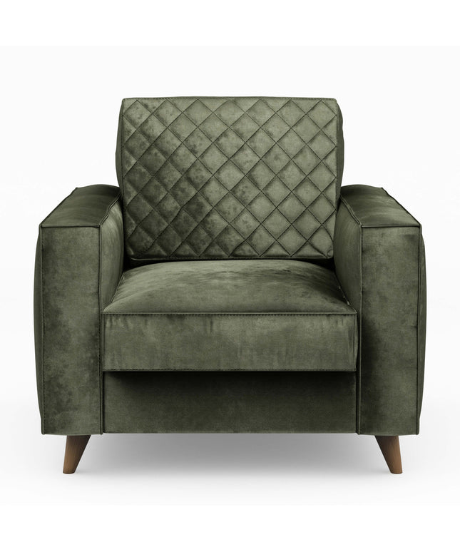Kendall Armchair Velvet Ivy