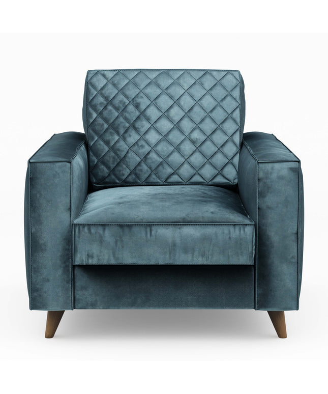 Kendall Armchair Velvet Petrol
