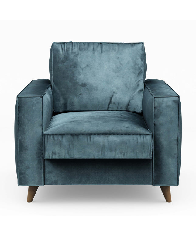 Kendall Armchair Velvet Petrol