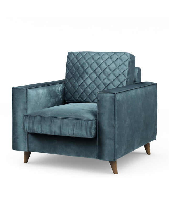 Kendall Armchair Velvet Petrol