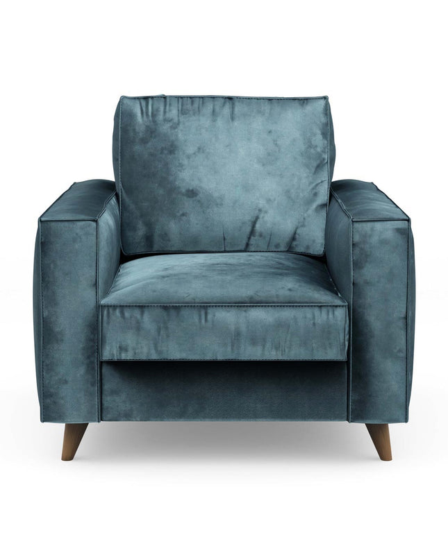 Kendall Armchair Velvet Petrol