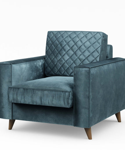 Kendall Armchair Velvet Petrol