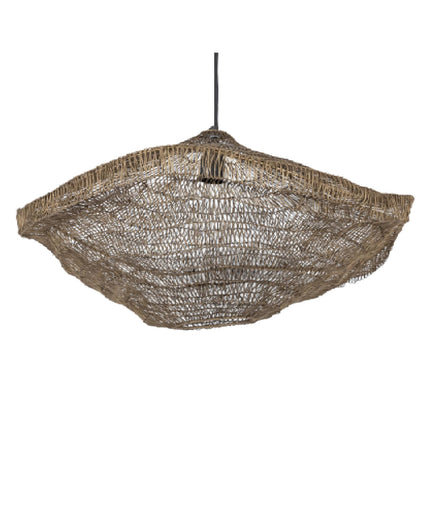 Lailaa Brass iron ceiling lamp wavy S