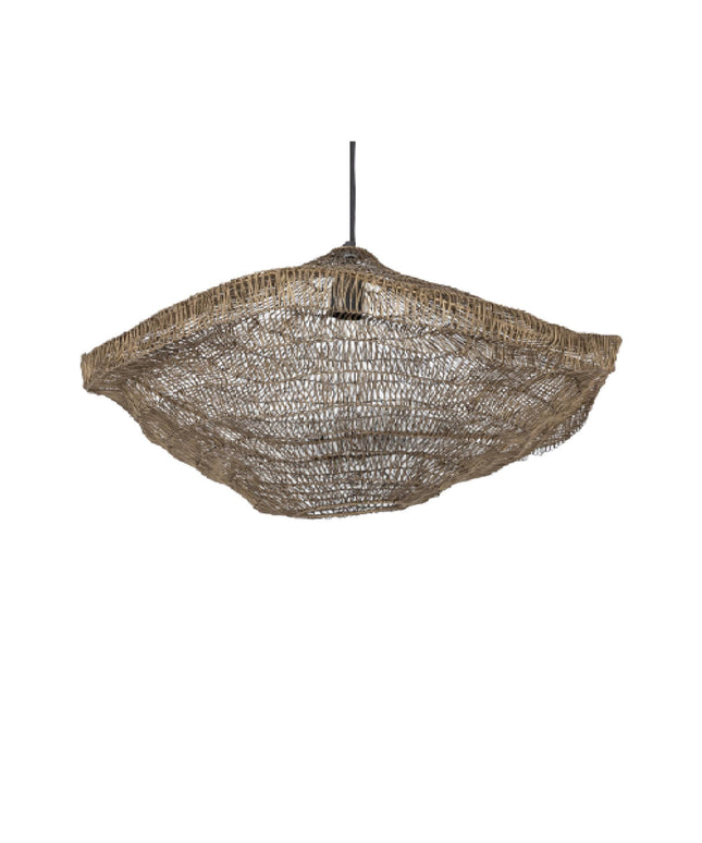Lailaa Brass iron ceiling lamp wavy S