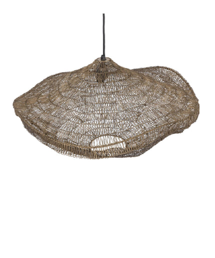 Lailaa Brass iron ceiling lamp wavy S