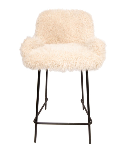 Leander Bar Chair Hair Beige