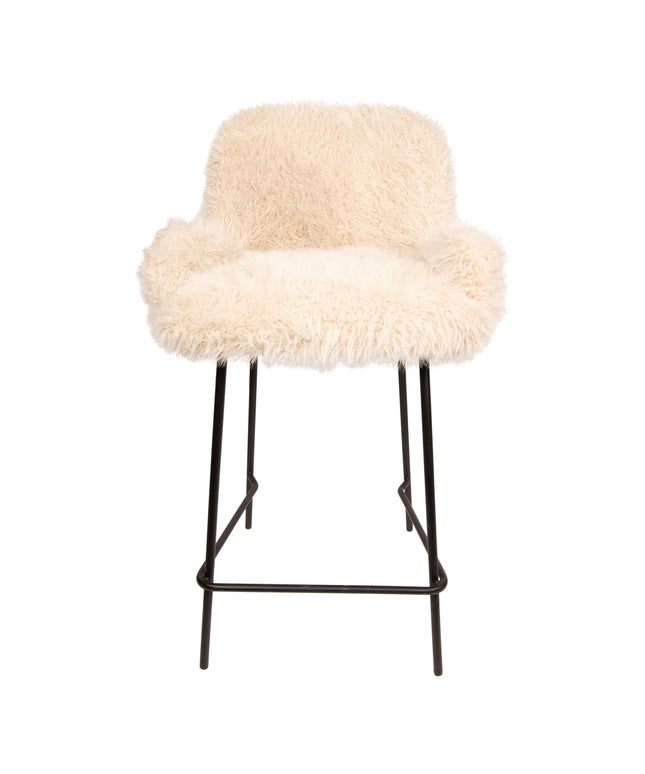 Leander Bar Chair Hair Beige