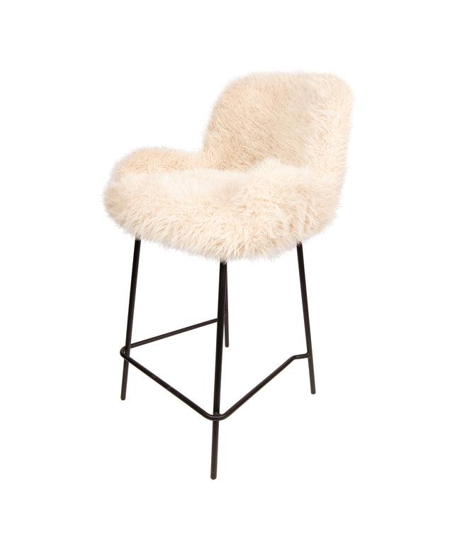 Leander Bar Chair Hair Beige