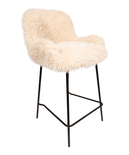 Leander Bar Chair Hair Beige