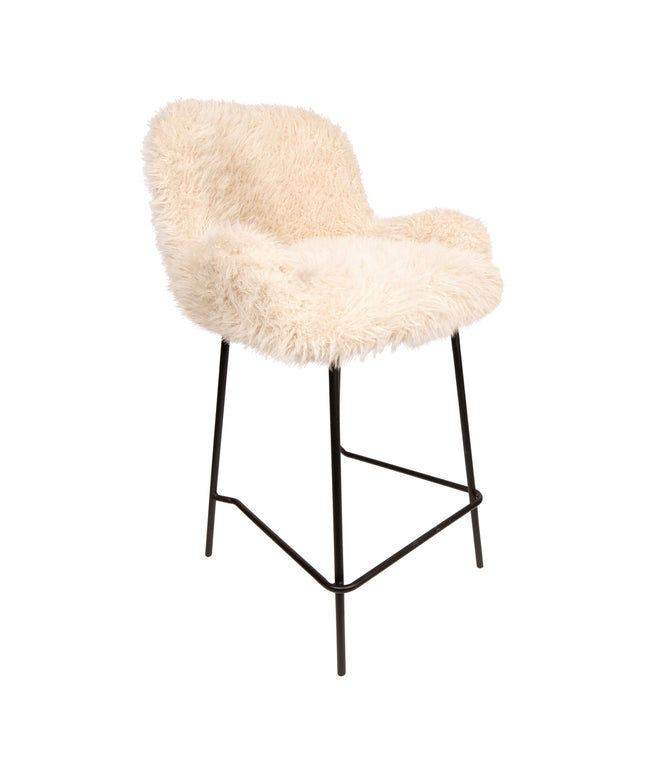 Leander Bar Chair Hair Beige