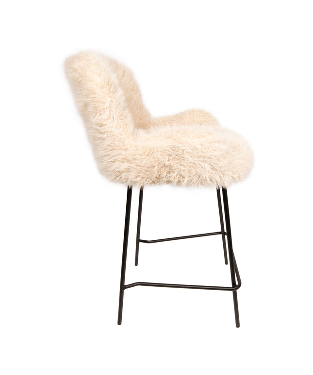 Leander Bar Chair Hair Beige