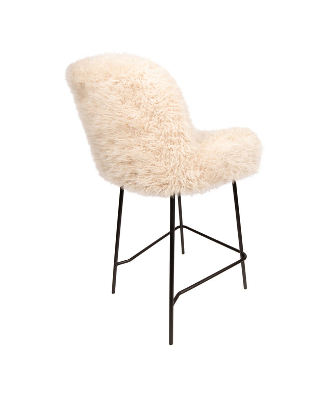 Leander Bar Chair Hair Beige