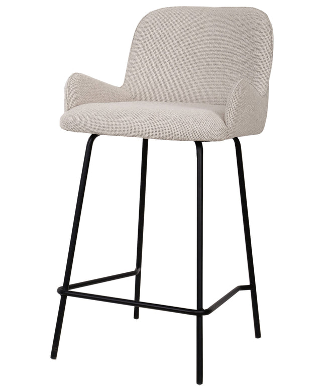 Leander Cream bar stool
