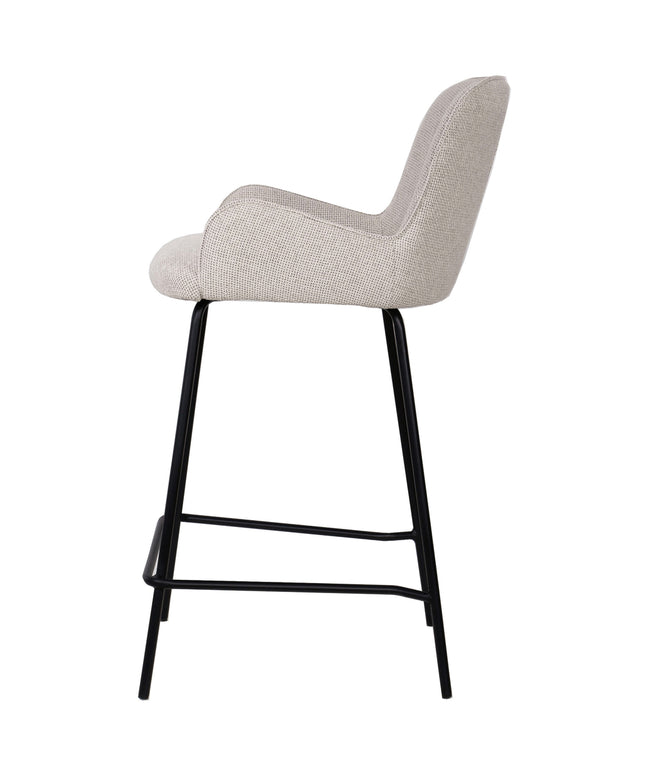 Leander Cream bar stool