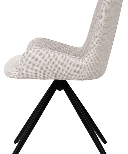 Leander Cream dining chair
