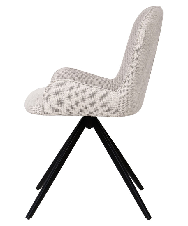 Leander Cream dining chair