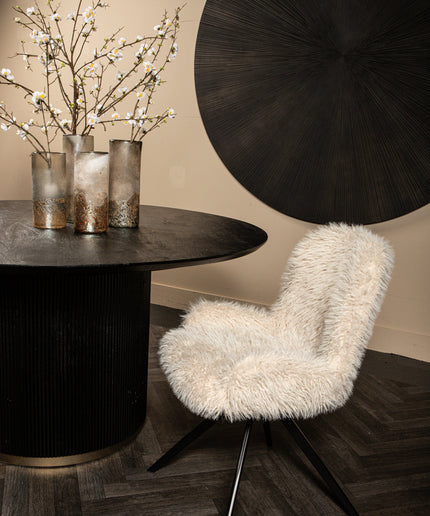 Leander Dining Chair Hair Beige