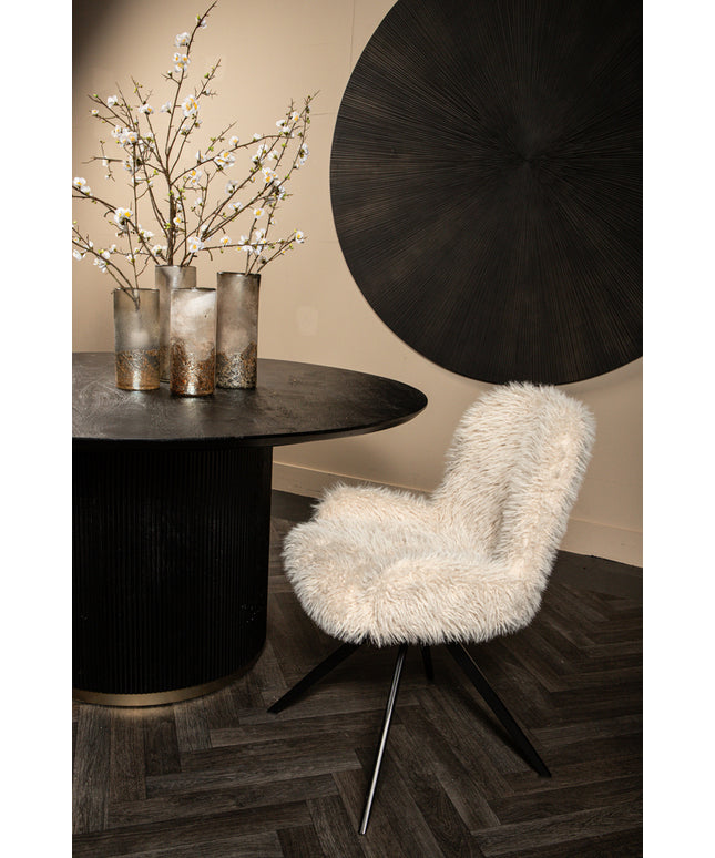 Leander Dining Chair Hair Beige