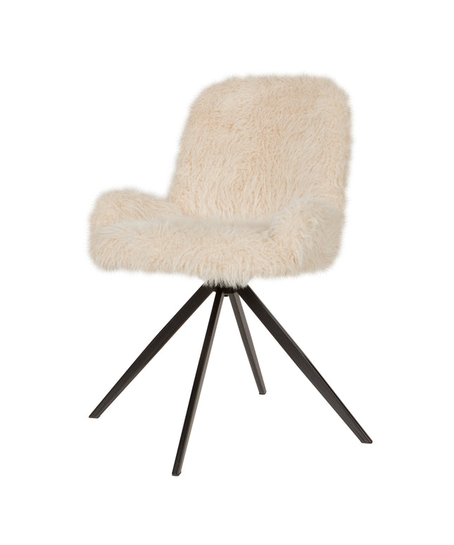Leander Dining Chair Hair Beige