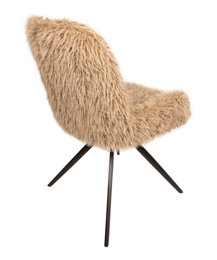 Leander Dining Chair Hair Brown