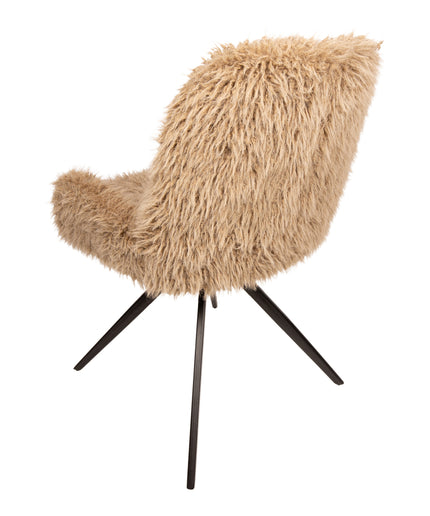 Leander Dining Chair Hair Brown