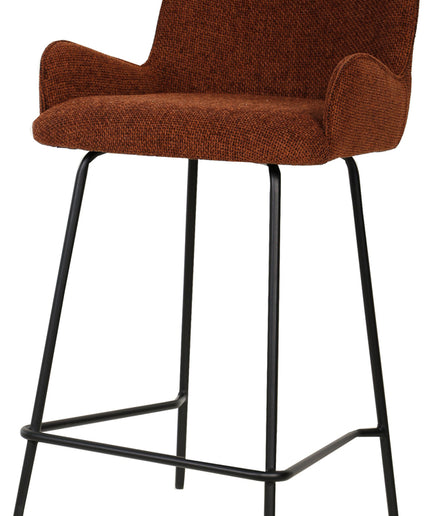Leander Rust bar stool