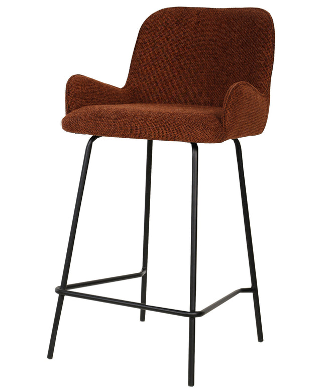 Leander Rust bar stool