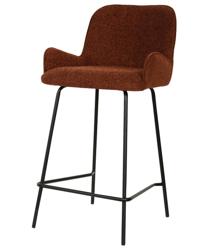 Leander Rust bar stool