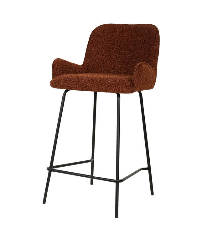 Leander Rust bar stool