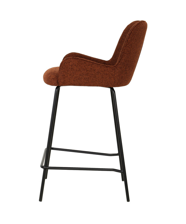 Leander Rust bar stool