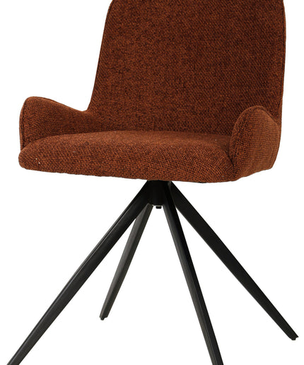 Leander Rust dining chair