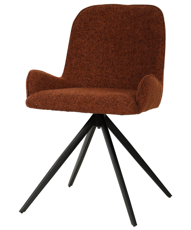 Leander Rust dining chair
