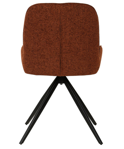 Leander Rust dining chair