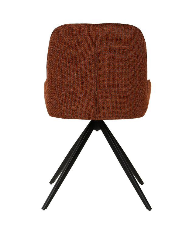 Leander Rust dining chair