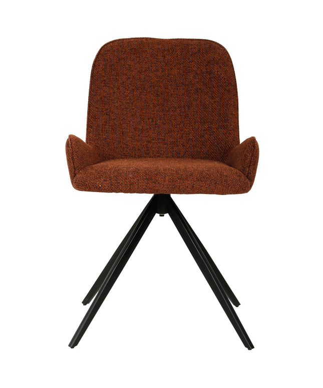 Leander Rust dining chair