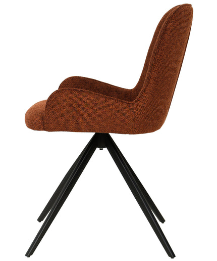 Leander Rust dining chair