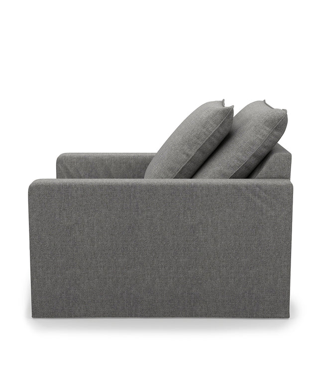 Lennox Armchair Cot Grey