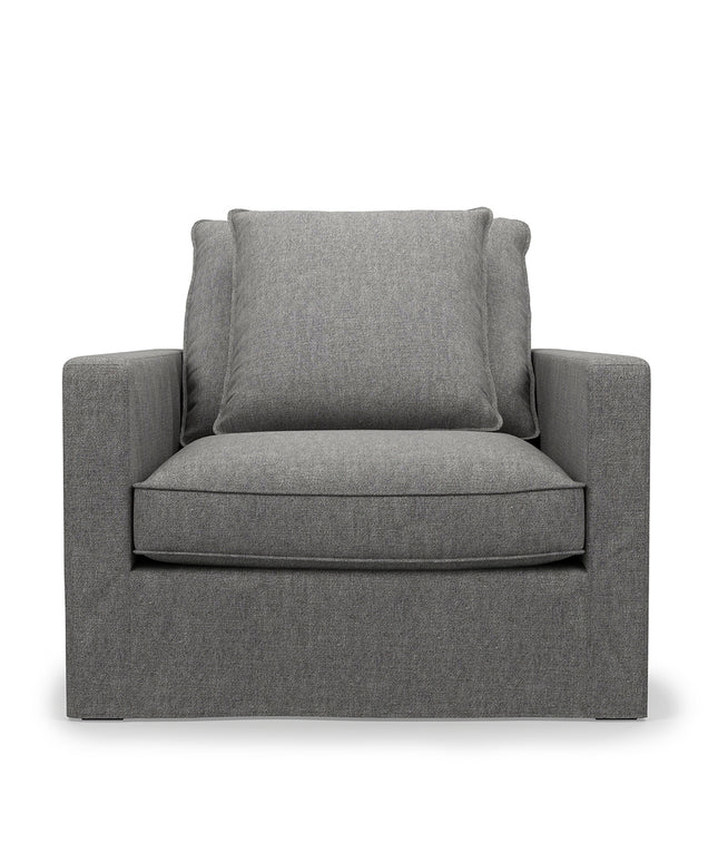 Lennox Armchair Cot Grey