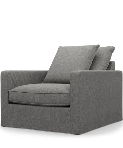 Lennox Armchair Cot Grey