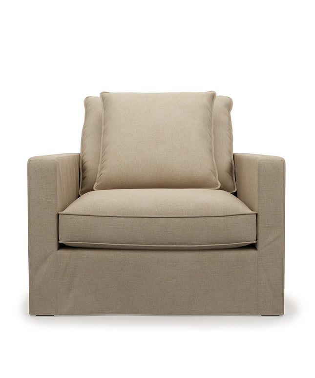 Lennox Armchair Cot Nat
