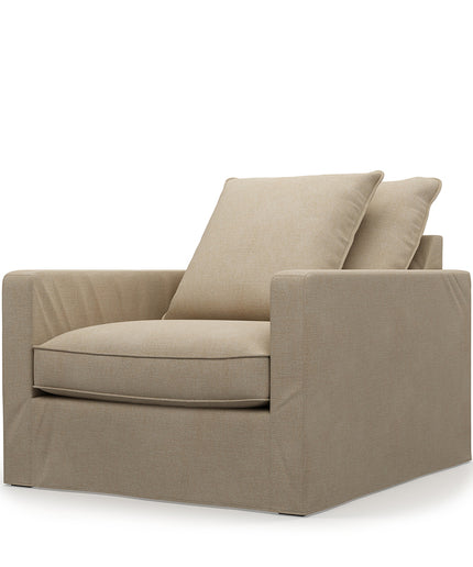 Lennox Armchair Cot Nat
