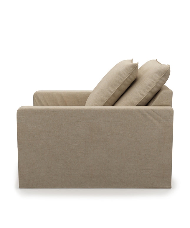 Lennox Armchair Cot Nat
