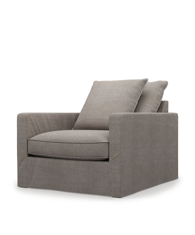 Lennox Armchair Cot Stone