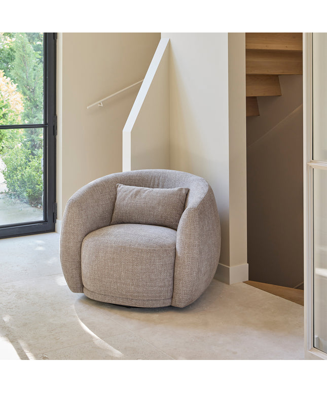 Leonardo Swivel AC Bright Taupe